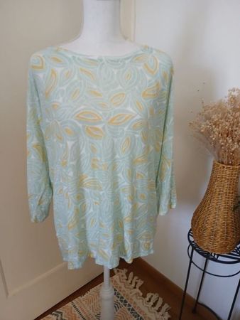 Nile Shirtbluse, Gr.L, NEU,100%Leinen
