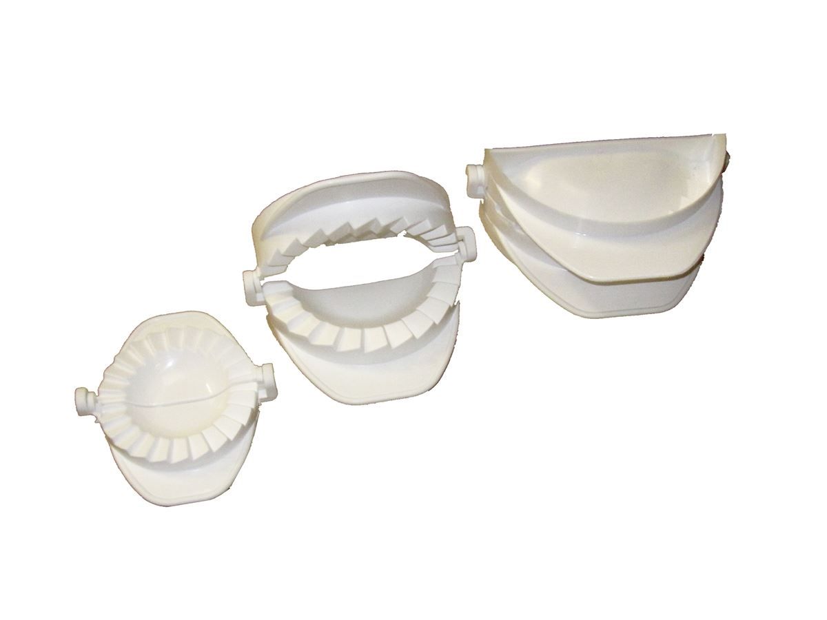 Elettrodomestici da cucina: Maultaschen- Ravioli Former Set, Weiss – Nuovo e nell'imballaggio originale da Wettingen venduto da kochshop 2