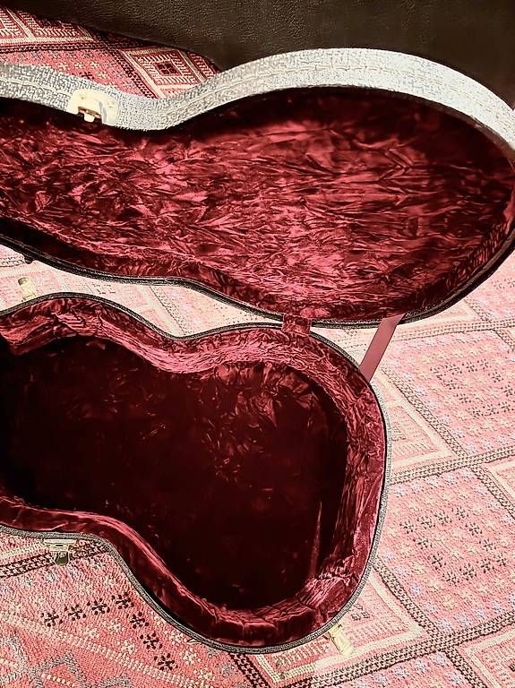 Strumenti musicali: Parlor acoustic guitar case  – Usato da Genève venduto da Silenceplus 2