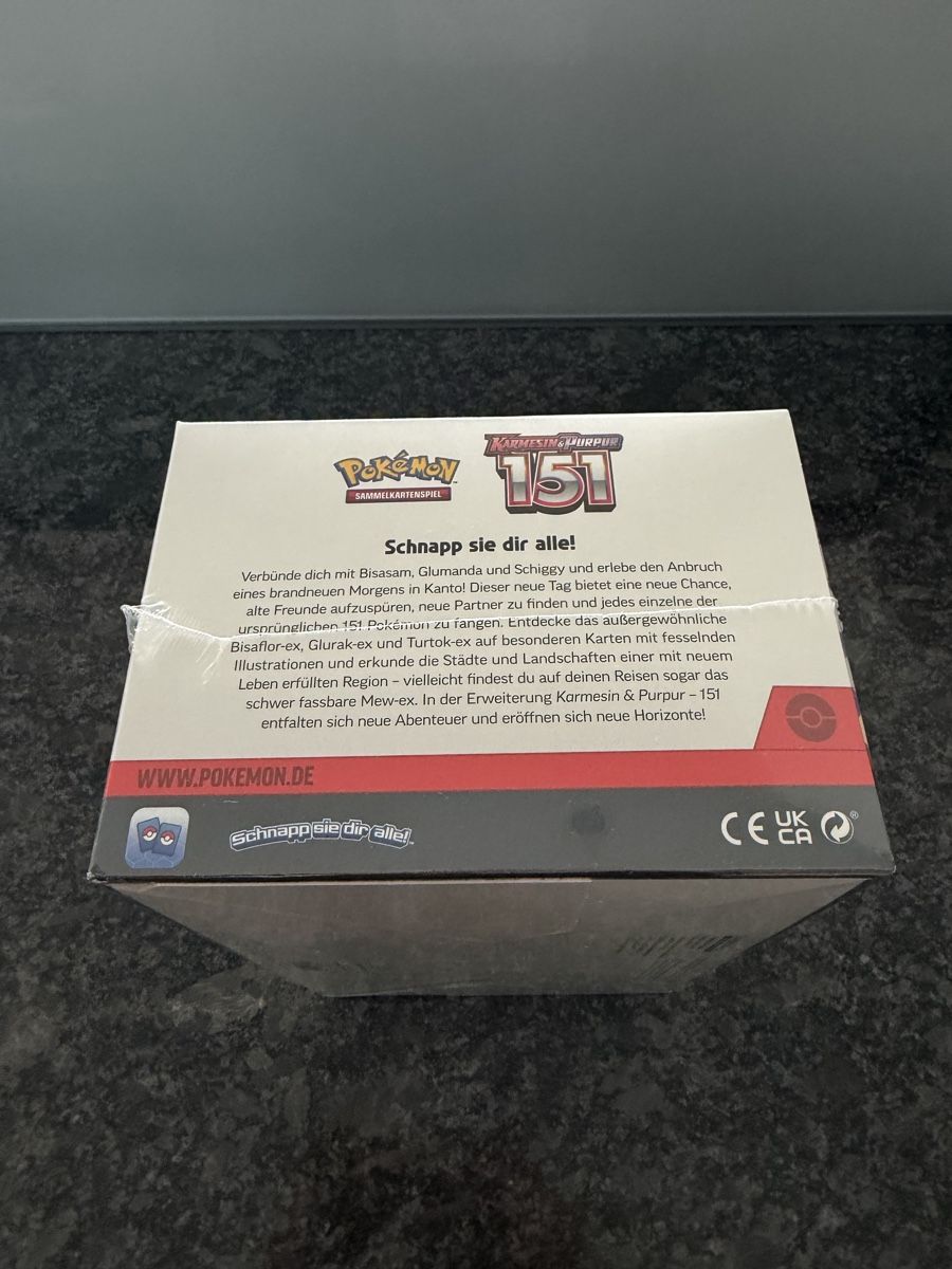 Pokémon Carte collezionabili: Pokemon 151 Booster Bundle Display sealed (DE) – Nuovo e nell'imballaggio originale da Schaffhausen venduto da solequart 4