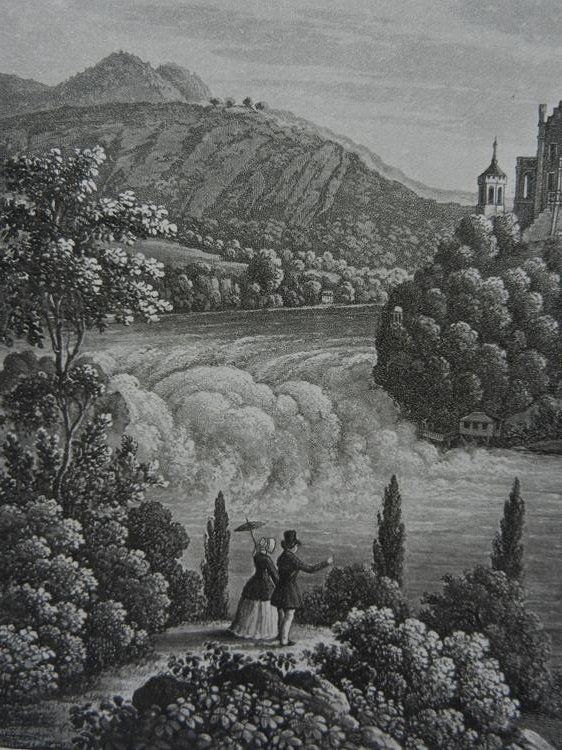 Gravures: Schloss Laufen Rheinfall – D'occasion à Risch par Rischli15 4