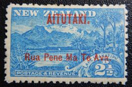 Aitutaki British Kat. 3 * 1903