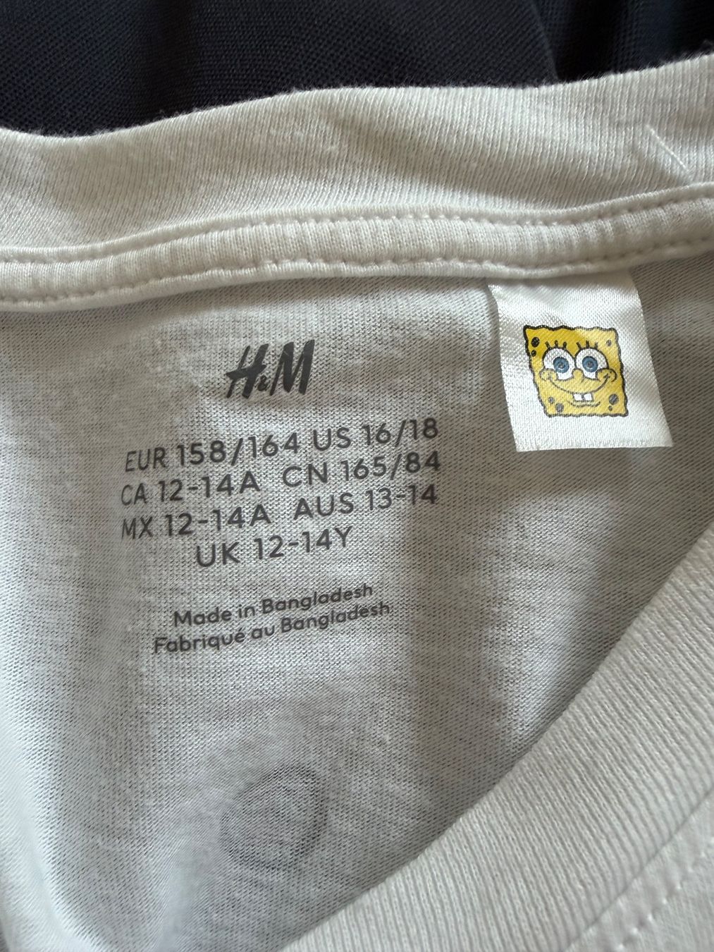 H&M Camicie, T-shirt & Polo: T-SHIRT H&M 158/164 SPONGEBOB – Usato da Wattwil venduto da jopara 2