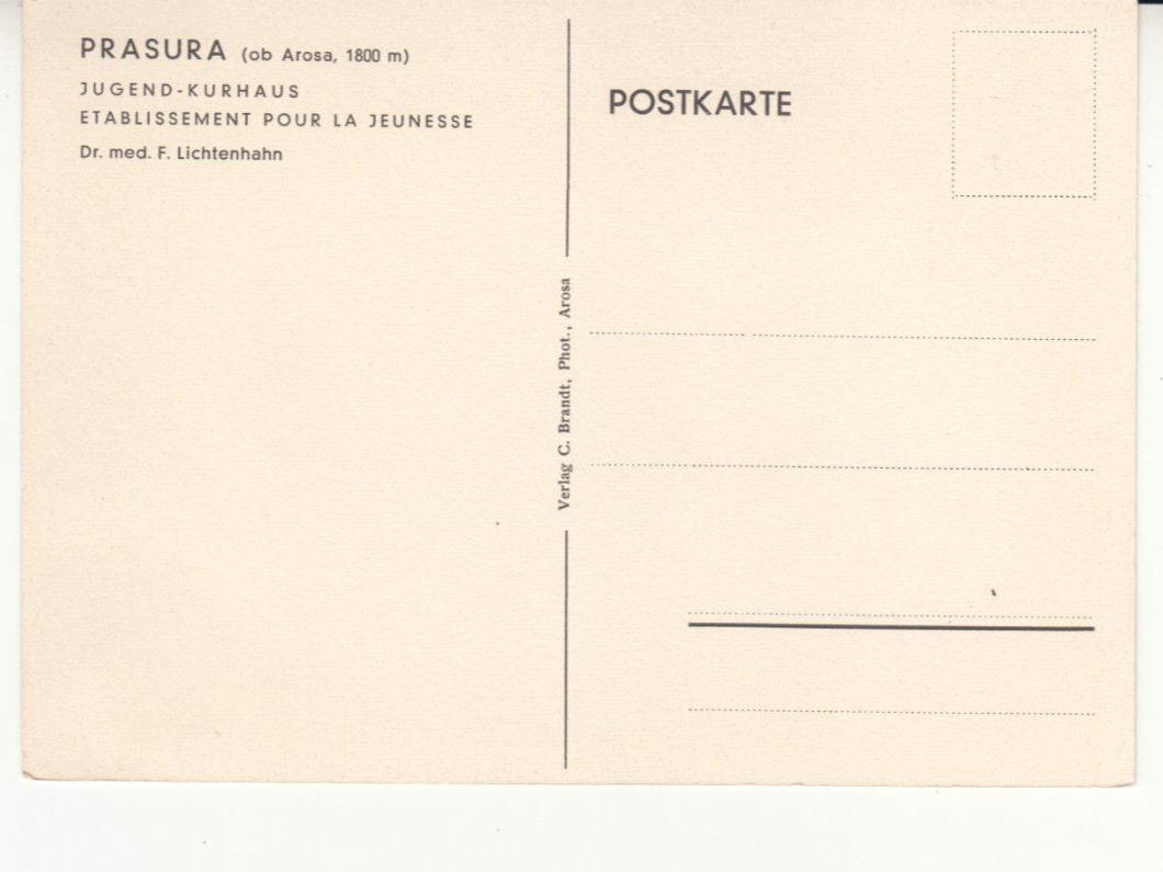 Cartoline postali: Prasura ca. 1940 – Usato da Bürglen TG venduto da StampGraf 1