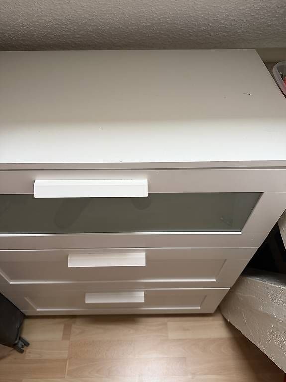 Ikea Commodes: IKEA BRIMNES Kommode, 3 Schubladen – D'occasion à St. Gallen par jon_69vw 3