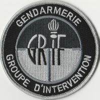 GENDARMERIE GRIF GROUPE D`INTERVENTION Stoff