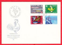 1959  FDC  Werbesatz  ERSTTAG blanco Zustand.