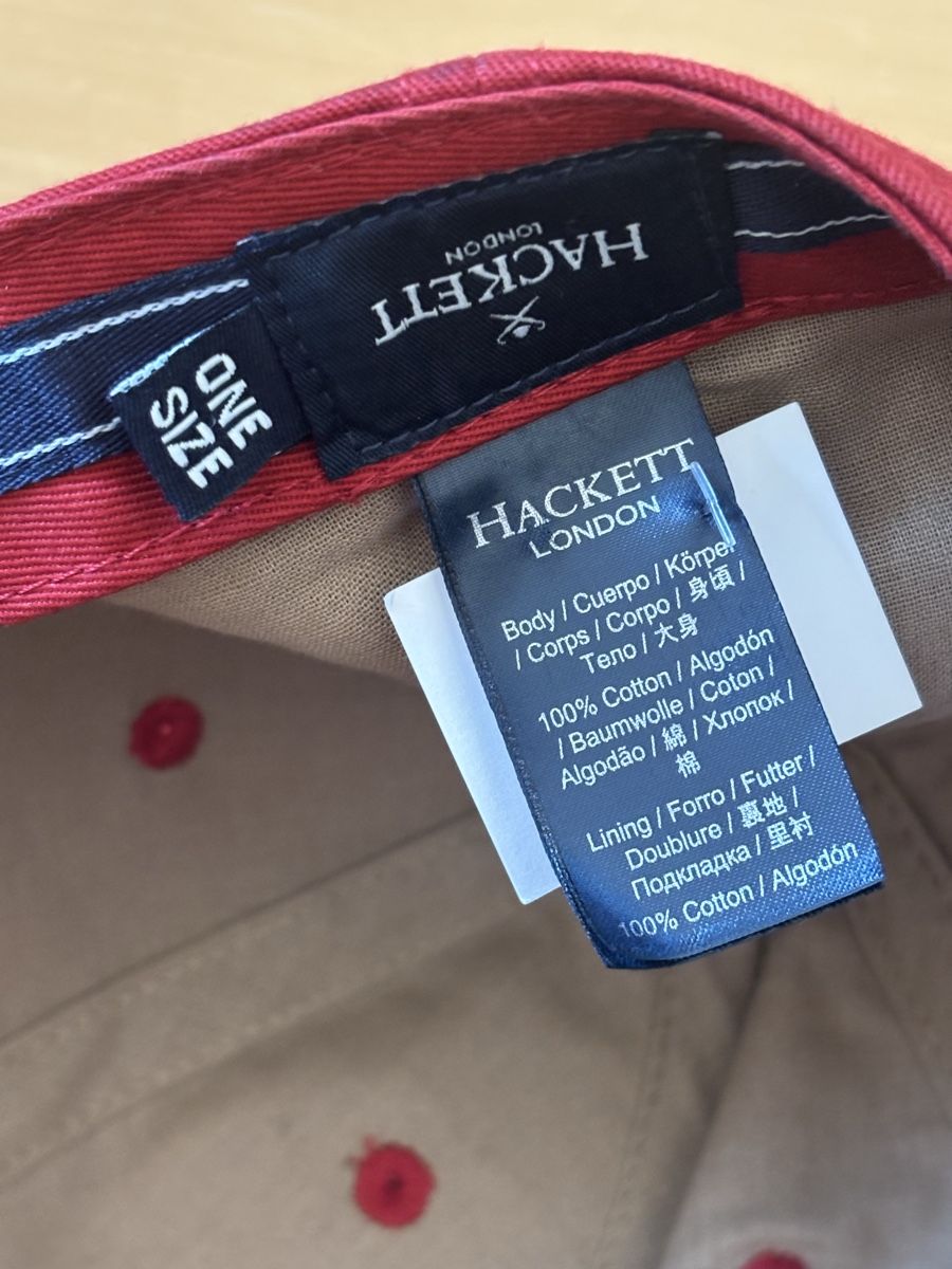 Hackett Hüte, Mützen & Caps: Hackett London maroon baseball cap, one size, cotton – Neu (gemäss Beschreibung) aus Zürich von ann_26jc 3