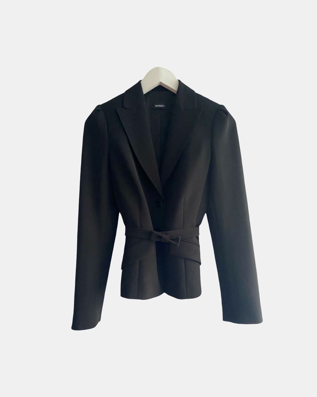 Jacken: Schwarzer Blazer MAX&Co. tailliert mit Gürtel – Gebraucht aus Jona von vanessasupermarket20 3