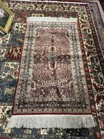 Tapis chinois  en soie véritable, 156x93 cm!