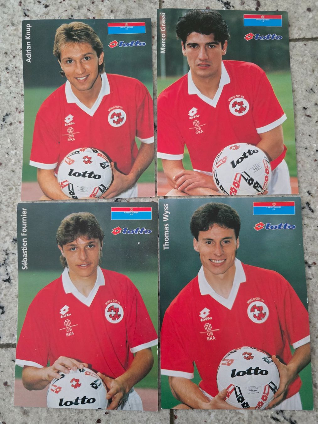 Autografi: Autogrammkarten Schweizer Nationalmannschaft unsigniert – Usato da Kriens venduto da saerc 4