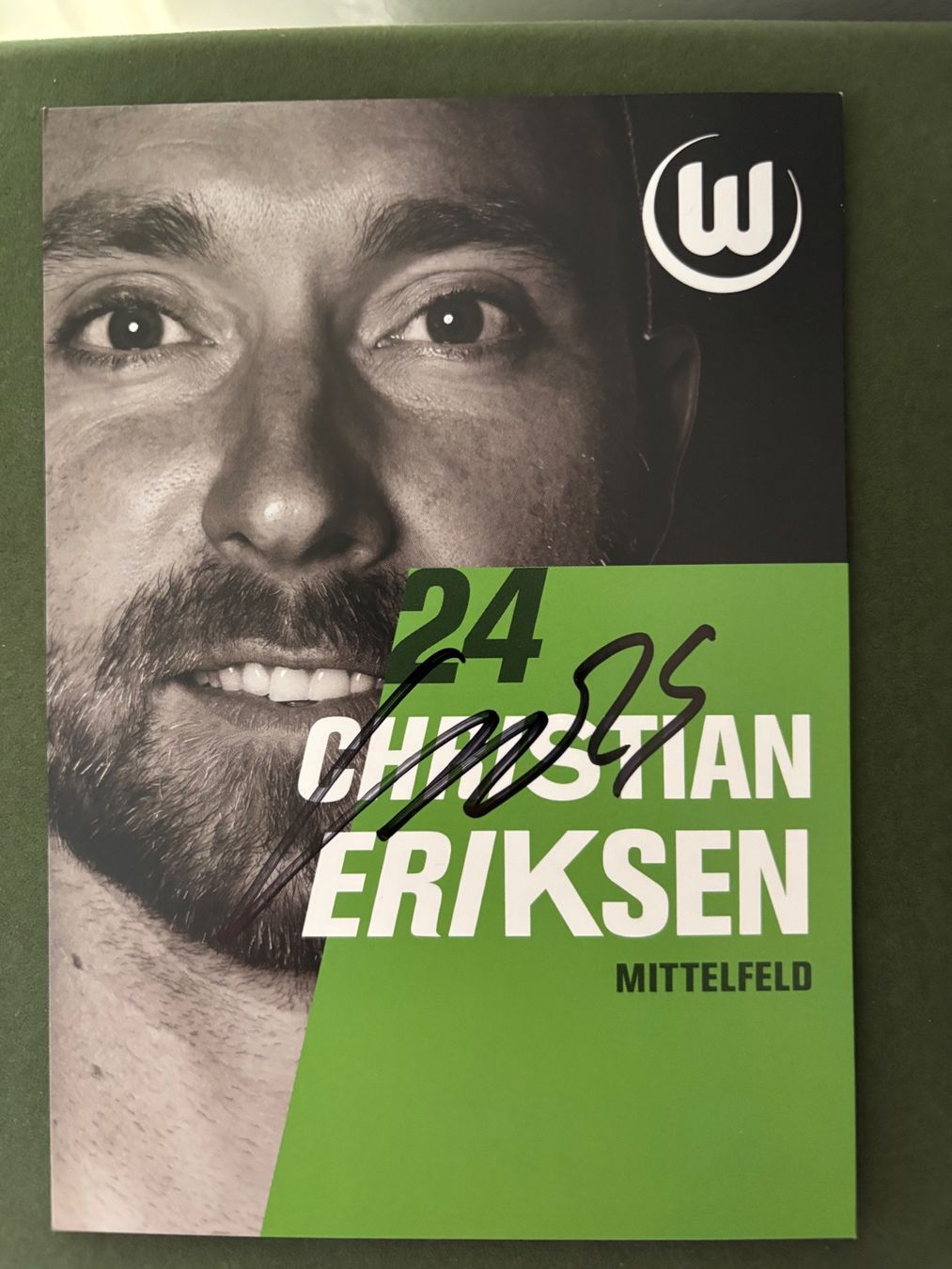 Autographes: Christian Eriksen Autogramm – D'occasion à Suhr par tim_wd9t