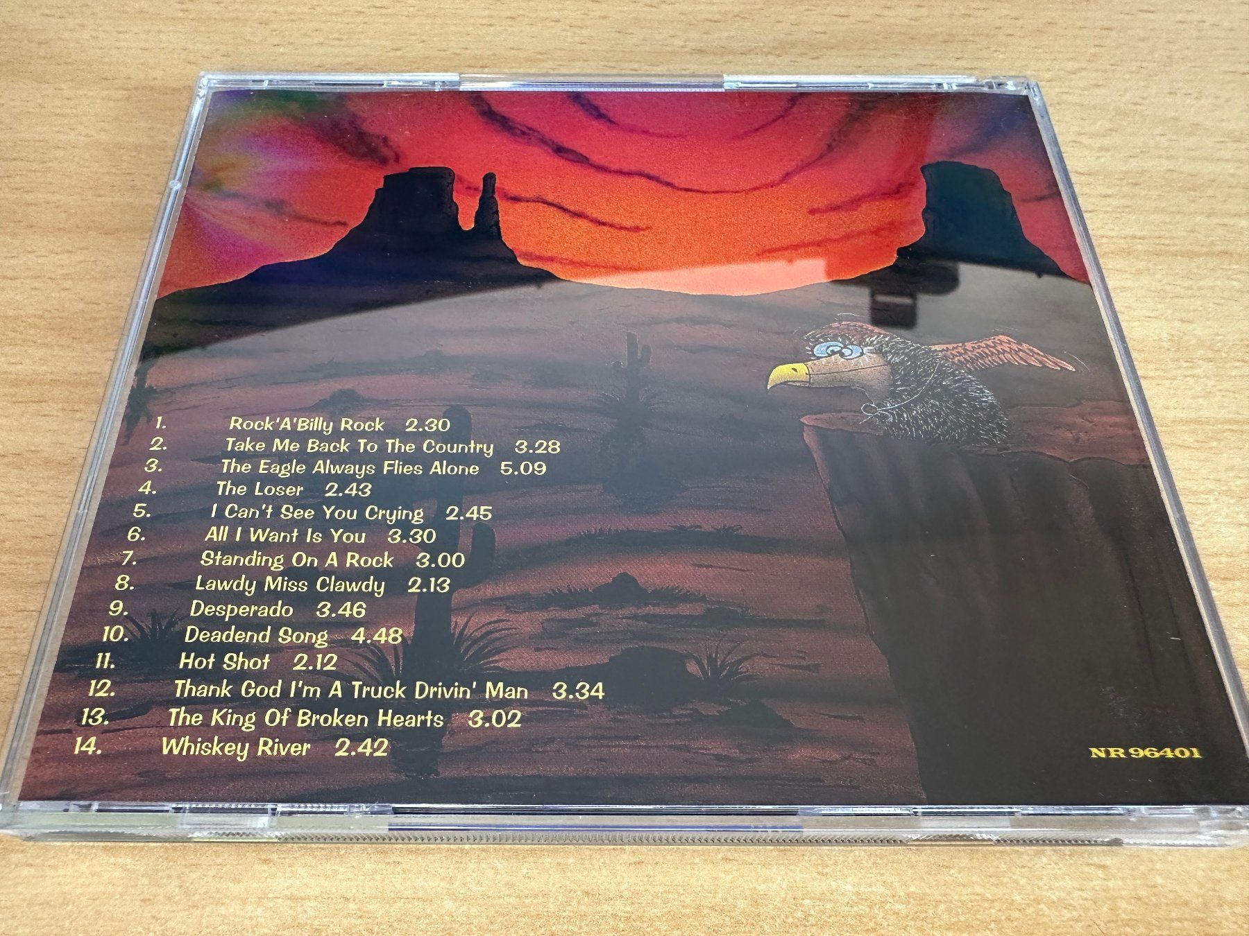 CD: Nashville Rebels – The Eagle Always Flies Alone – Usato da Rikon im Tösstal venduto da Alpenmutz 1