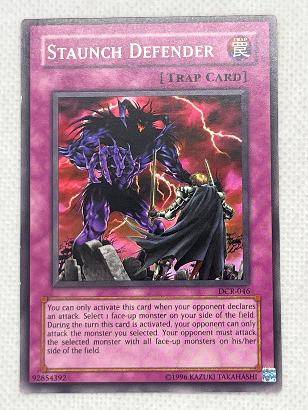 Yugioh Carte collezionabili: Seltene Yu-Gi-Oh! Staunch Defender Karte – Usato da Hinterkappelen venduto da Kim1992