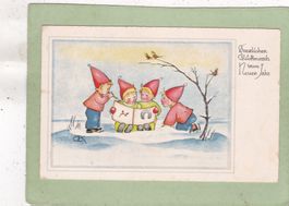 Kitsch Zwerge Neues Jahr 1956
