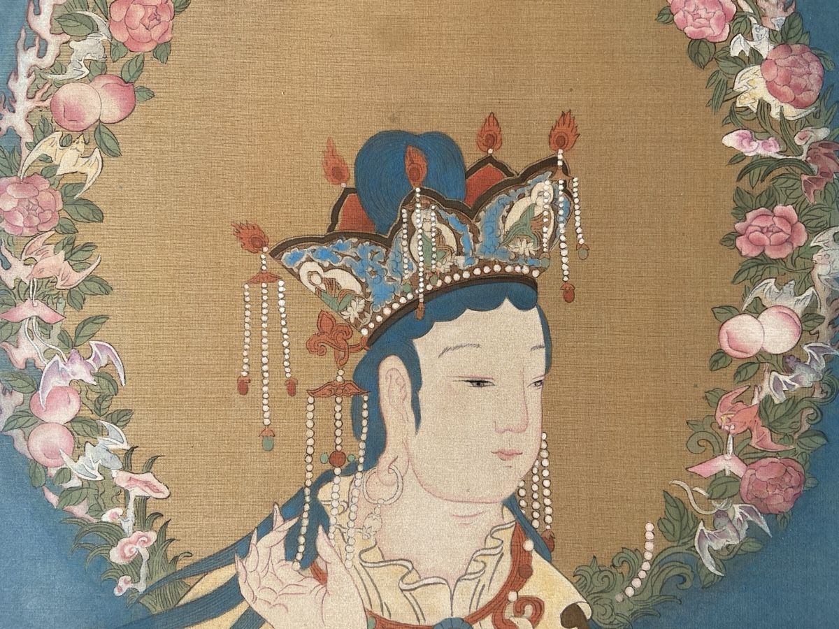 Dipinti: Mon tableau, « Manjushri Bodhisattva » – Nuovo e nell'imballaggio originale da Kriens venduto da Gallery-Vimala 4