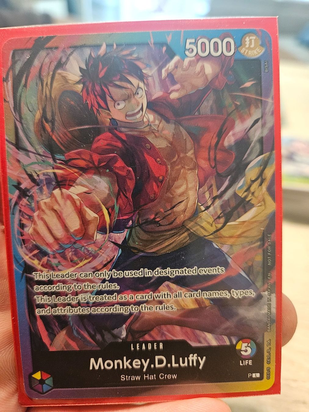 Bandai Carte collezionabili: One Piece Monkey D. Luffy Leader – Usato da Castione venduto da hna_k567