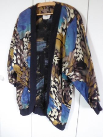 Extravagante Vintage Jacke, Gr. M