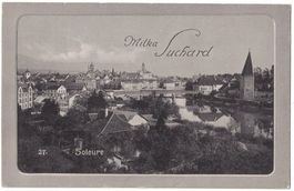 Soleure, carte promo Milka Suchard