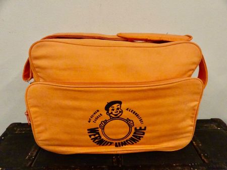 tolle Vintage WERMUT LIMONADE Umhängetasche Tasche 60er 70er
