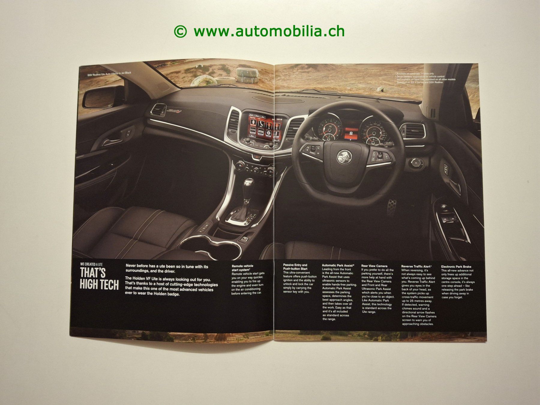 Holden Documenti: Holden Ute 2014 Prospekt englisch – Usato da Weingarten-Kalth venduto da Bettelbruenneli 1