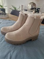 Stiefeletten Beige