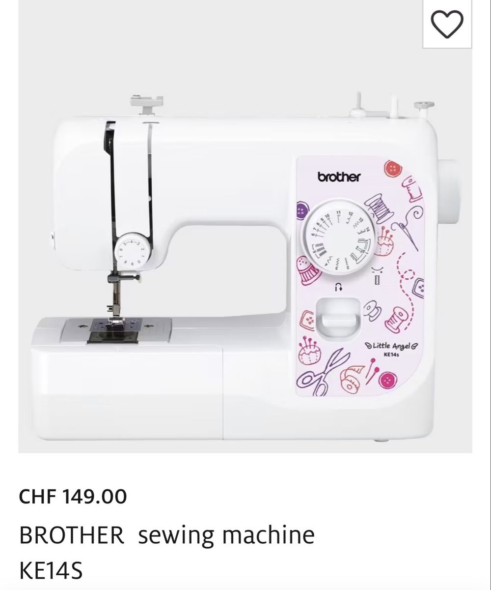 Brother Macchine da cucire: Brother KE14S Sewing Machine with sewing kit – Nuovo (secondo la descrizione) da Zürich venduto da als_d57v 5