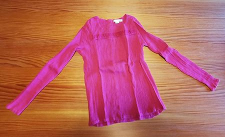 Rote Bluse 140