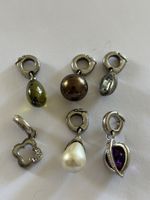 Charm Anhänger Set 6 Stk. Silber 925