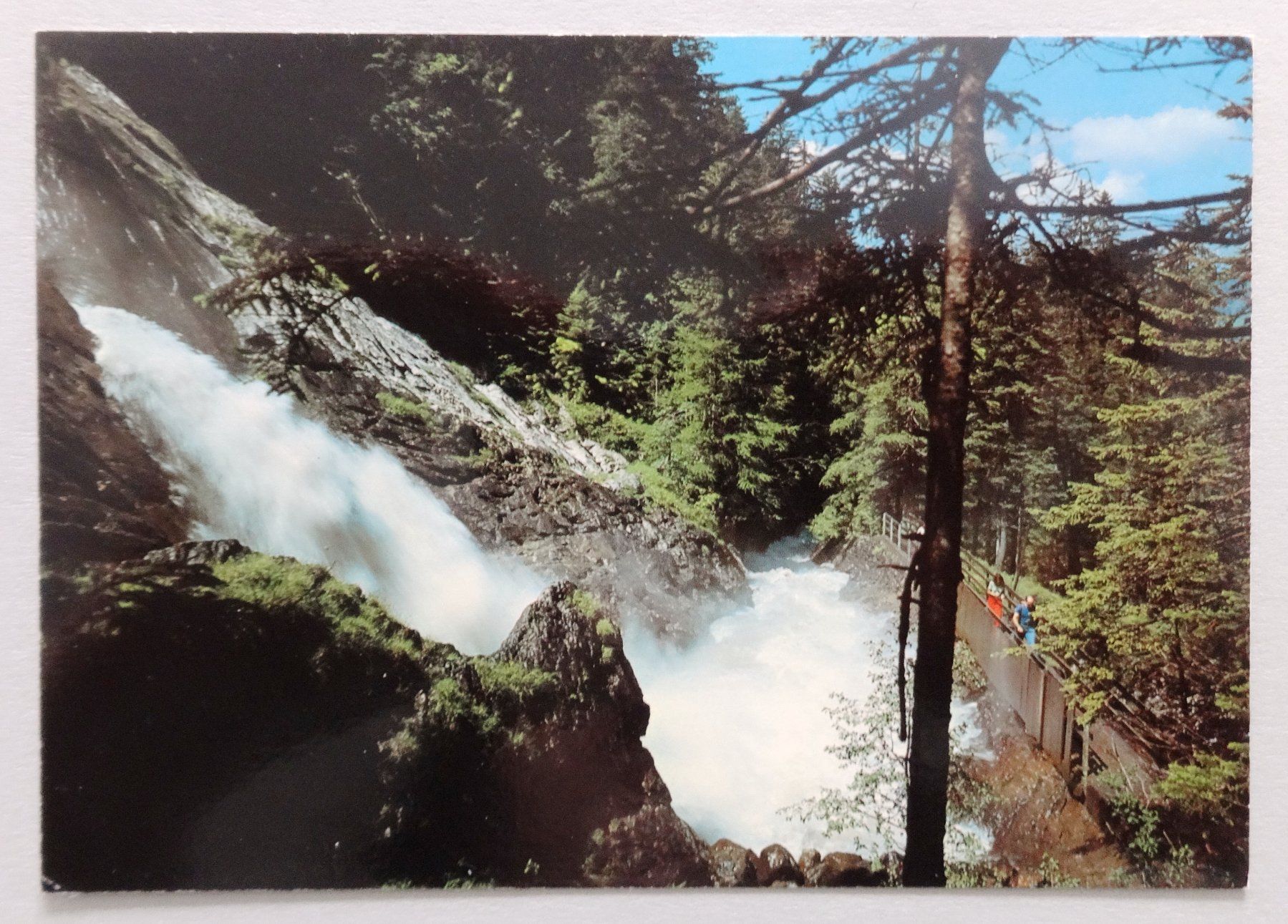 Cartes postales: Lenk Simmenfälle - Barbarabrücke – D'occasion à Fétigny par Billy2miny