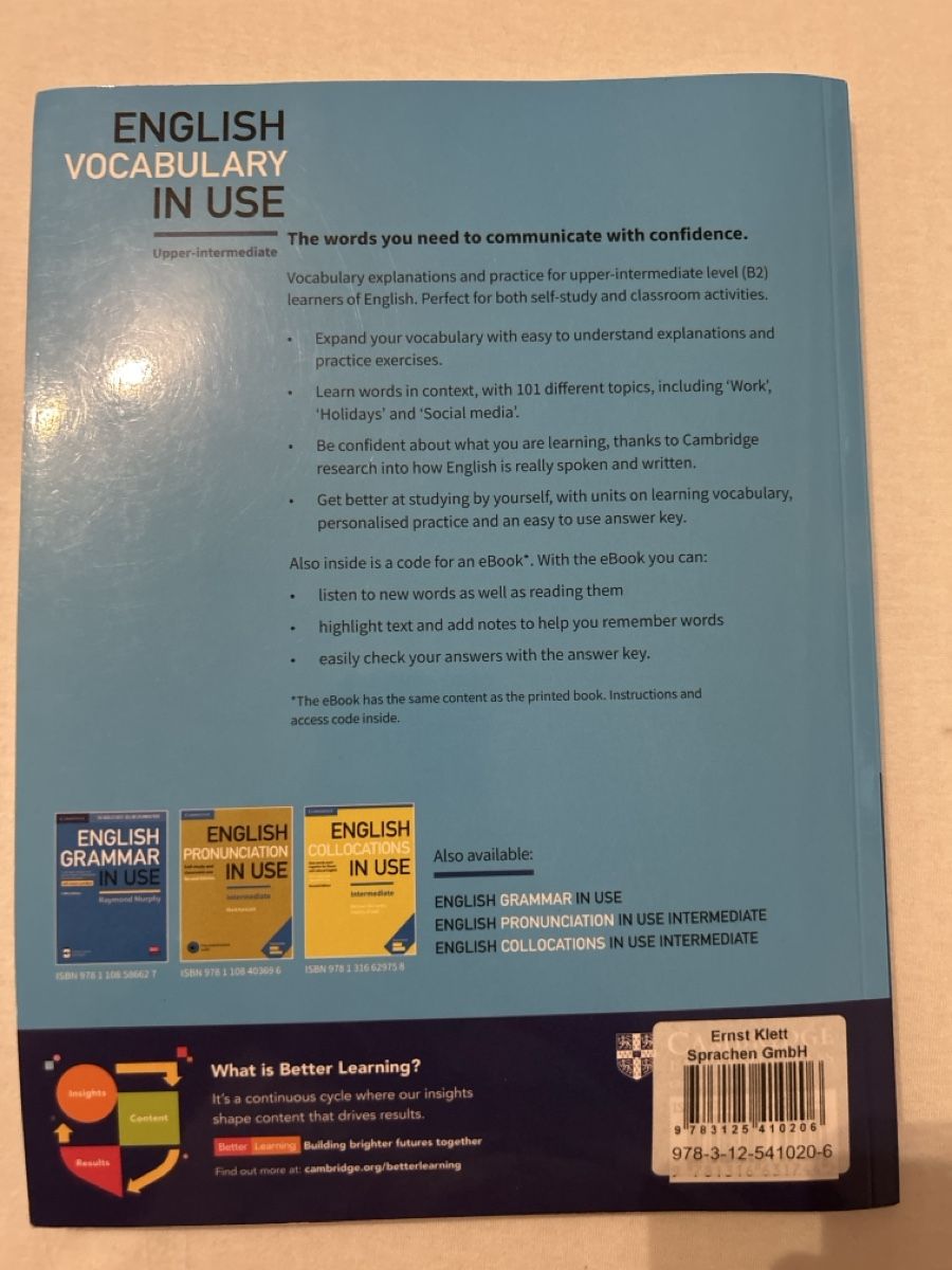 Bücher: English Vocabulary in use – Gebraucht aus Alterswil FR von kat_cfw8 3