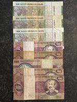 Brasil Banknoten 3x 500 Cruzeiros 5x 100 Cruzeiros Konvolut