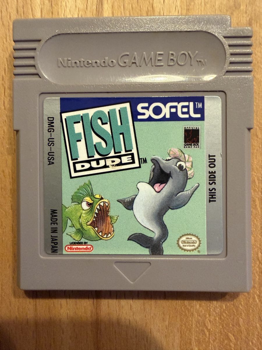 Nintendo Spiele: Nintendo Game Boy Fish Dude Sofel gebraucht – Gebraucht aus Buch SH von blouperx