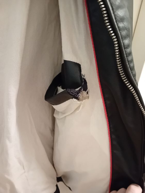 Giacche: Herren Designer Kunst Lederjacke Bikerjacke Jacke Schwarz L – Usato da Effretikon venduto da tessin2023 7