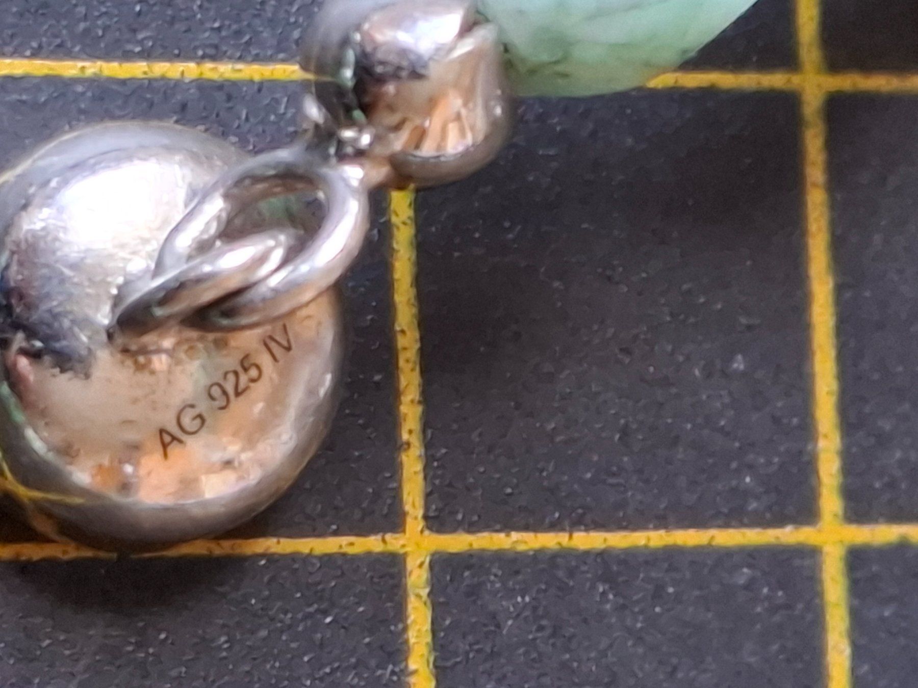 Colliers: Kette mit Smaragd- Steinen S 925 – D'occasion à Zwieselberg par Halifaxmendusli 4