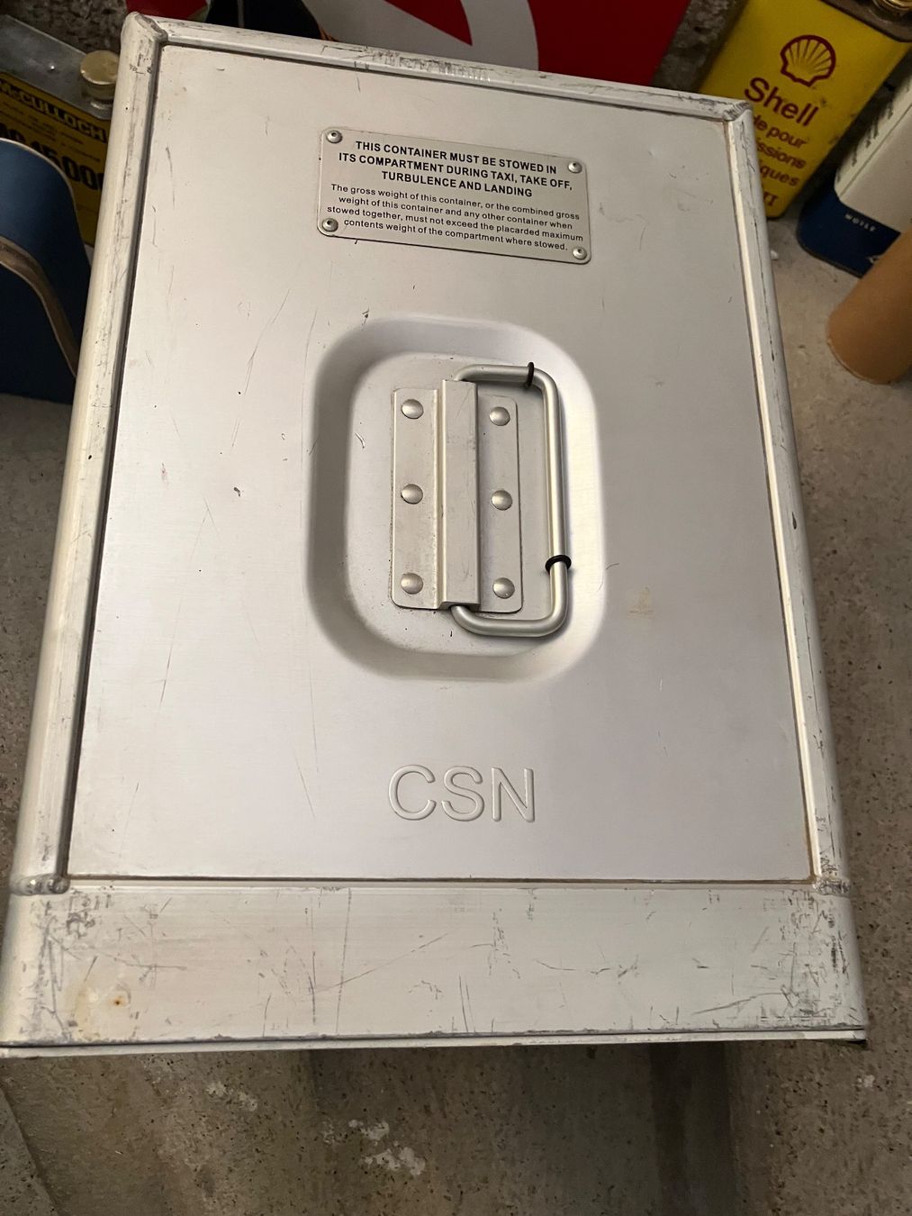 Baucontainer: Wamos Air Galley Box / Container – Gebraucht aus Zürich von Classic_Collection_Zurich 2