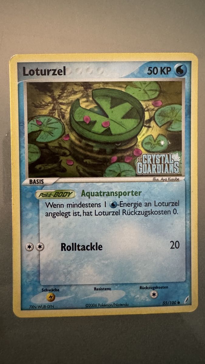 Pokémon Carte collezionabili: Loturzel Holo reverse Ex Crystal Guardians 55/100 – Usato da Belprahon venduto da Rob_ain