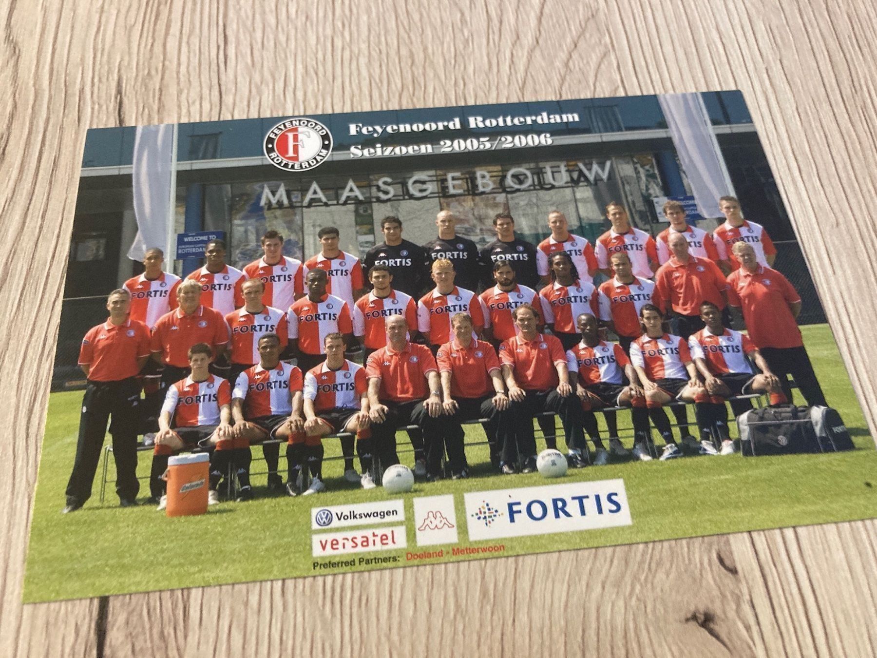 Autografi: Feyenoord Rotterdam Saison 2005/06 – Usato da Naters venduto da juveman