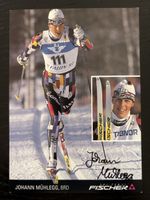 Johann Mühlegg Autogrammkarte - Langlauf Legende!