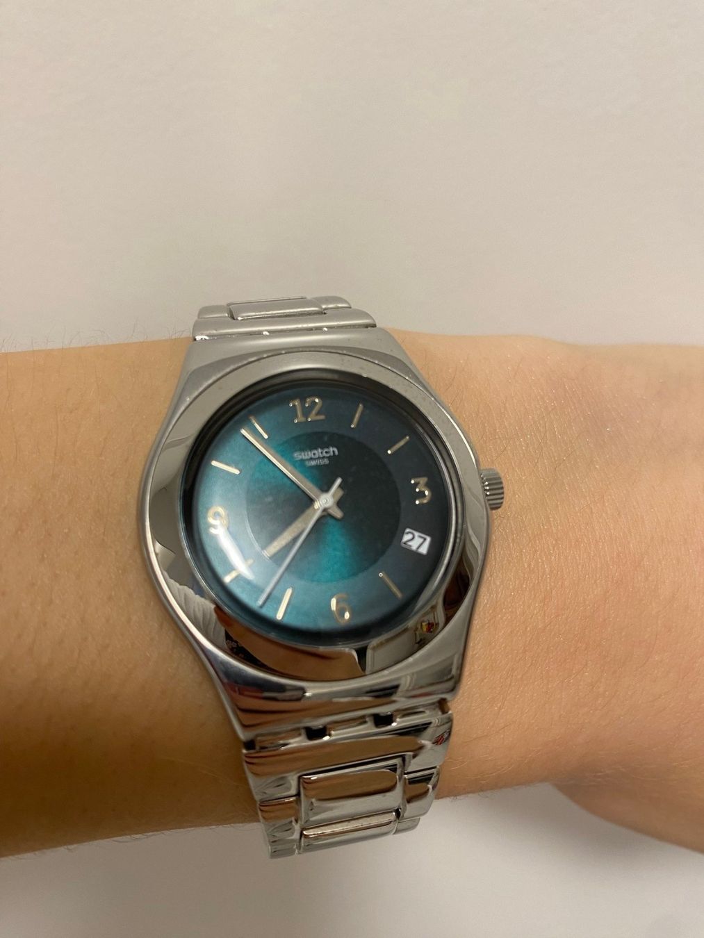 Swatch Orologi: Originale Irony Medium Swatch Uhr YLS468G – Usato da Zollikofen venduto da Rivera30