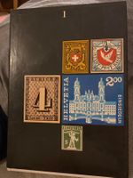 Schweizer Briefmarken Band 1 und 2