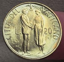 VATIKAN 20 LIRE 1982 UNZ. *RAR*