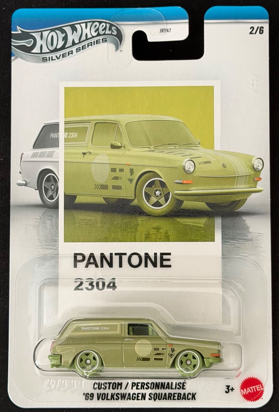 Hot Wheels Modellautos: Hot Wheels '69 VW Squareback, Silver Series, 2/6 – Neu und originalverpackt aus Rümlang von Wantedjoe