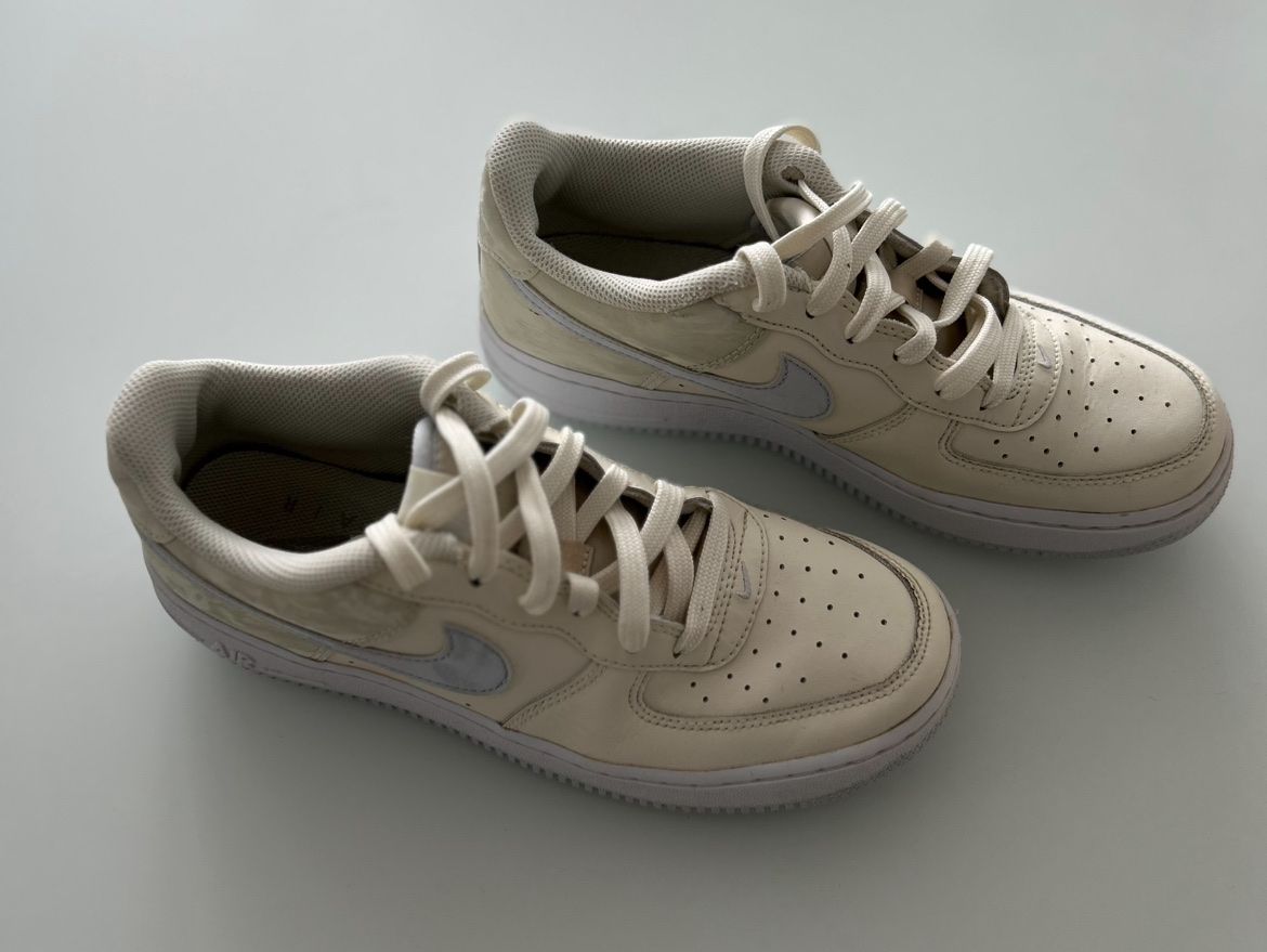 Scarpe da uomo: Nike Air Force 1 beige clair, pointure 39 – Usato da Boncourt venduto da fcb2005 6