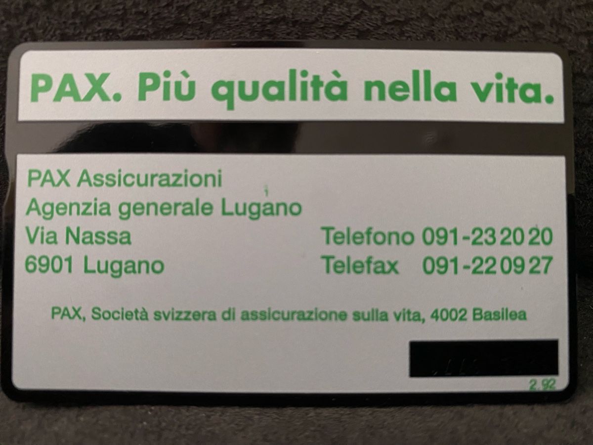Schede telefoniche: P-Taxcard neuve  – Nuovo (secondo la descrizione) da Lausanne venduto da babacard10 1