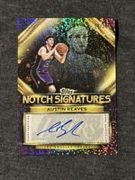 AUSTIN REAVES 38/50 NOTCH SIGNATURES TOPPS BASKETBALL 25/26