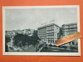 Alte Ansichtskarte Genua Hotel Majestic Savoy um 1910