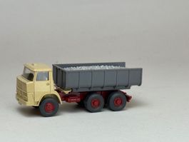 GB- Wiking Henschel Schuttmulde mit Einsatz Mulde basaltgrau