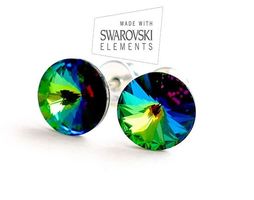 Ohrstecker mit Swarovski Rivoli 1122 in 19 Farben