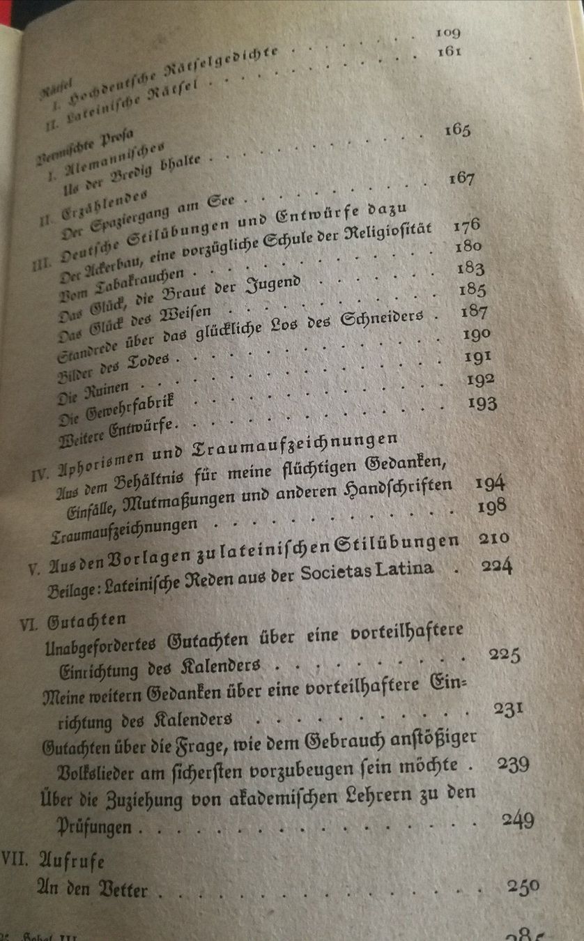 Libri: Johann Peter Hebels Werke Band III – Usato da Malans GR venduto da soboru 3